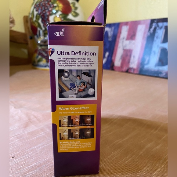 Philips 25W Replacement Light Bulbs. Dimmable Warm Glow Effect. NWOT - Picture 5 of 5